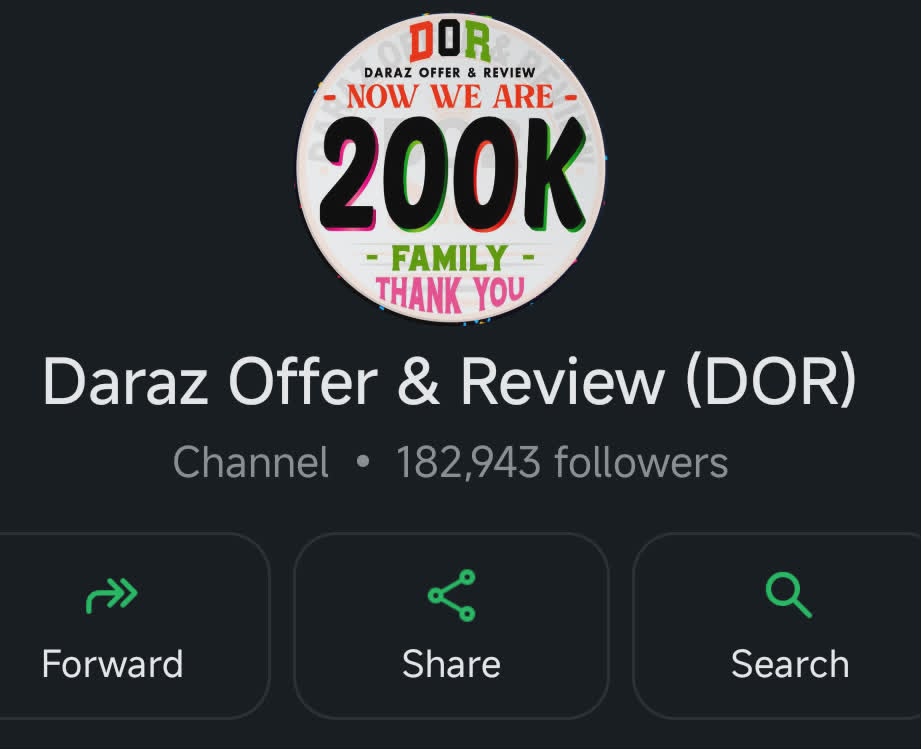 DOR WhatsApp channel preview